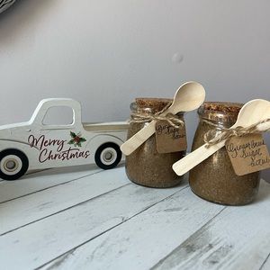 Homemade Gingerbread Sugar Scrub